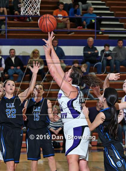 Thumbnail 2 in Sevier County vs Christian Academy of Knoxville (Winterfest Shootout) photogallery.