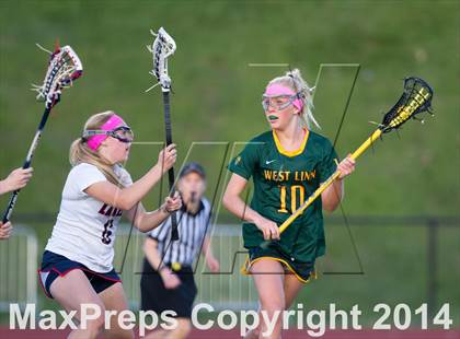 Thumbnail 2 in Lake Oswego vs. West Linn (Oregon Girls Lacrosse Association Final) photogallery.