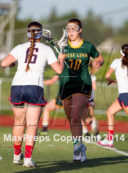 Thumbnail 2 in Lake Oswego vs. West Linn (Oregon Girls Lacrosse Association Final) photogallery.