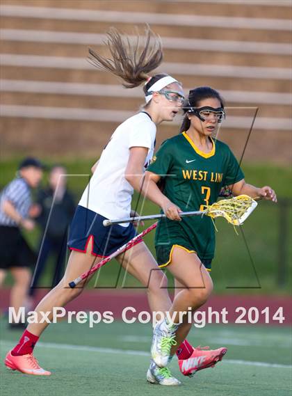 Thumbnail 1 in Lake Oswego vs. West Linn (Oregon Girls Lacrosse Association Final) photogallery.