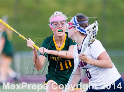 Thumbnail 2 in Lake Oswego vs. West Linn (Oregon Girls Lacrosse Association Final) photogallery.