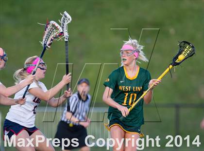 Thumbnail 1 in Lake Oswego vs. West Linn (Oregon Girls Lacrosse Association Final) photogallery.
