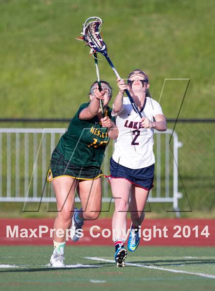 Thumbnail 3 in Lake Oswego vs. West Linn (Oregon Girls Lacrosse Association Final) photogallery.