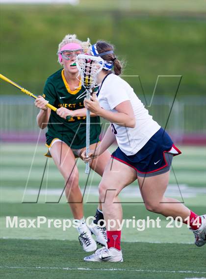 Thumbnail 1 in Lake Oswego vs. West Linn (Oregon Girls Lacrosse Association Final) photogallery.