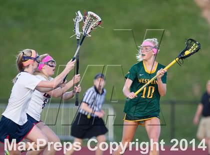 Thumbnail 3 in Lake Oswego vs. West Linn (Oregon Girls Lacrosse Association Final) photogallery.