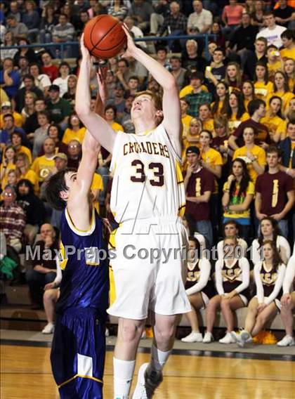 Thumbnail 2 in Elk County Catholic vs.Union (District IX Class A Final) photogallery.