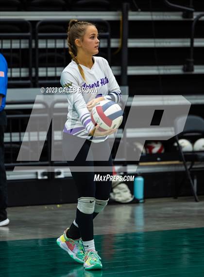 Thumbnail 3 in Desert Hills vs. Sky View (UHSAA 4A 3rd Place) photogallery.