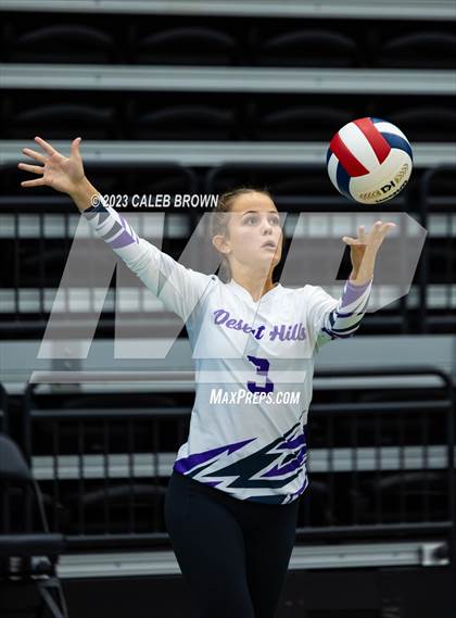 Thumbnail 2 in Desert Hills vs. Sky View (UHSAA 4A 3rd Place) photogallery.
