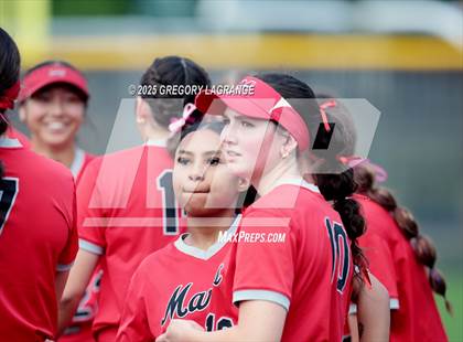 Thumbnail 1 in Marcus vs Guyer (UIL 6A Softball Regional Finals Division II) Game 2 photogallery.