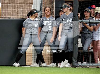 Thumbnail 2 in Marcus vs Guyer (UIL 6A Softball Regional Finals Division II) Game 2 photogallery.