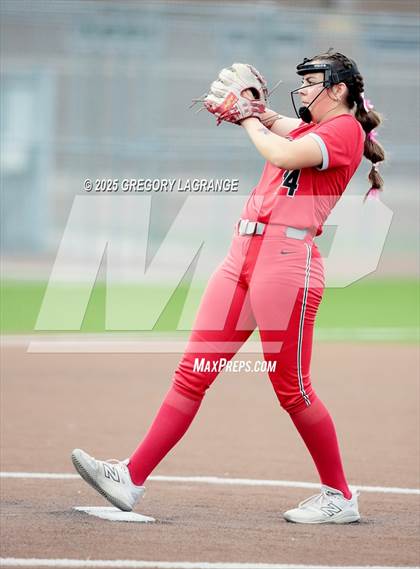 Thumbnail 3 in Marcus vs Guyer (UIL 6A Softball Regional Finals Division II) Game 2 photogallery.
