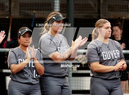 Thumbnail 3 in Marcus vs Guyer (UIL 6A Softball Regional Finals Division II) Game 2 photogallery.