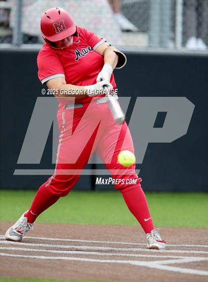 Thumbnail 3 in Marcus vs Guyer (UIL 6A Softball Regional Finals Division II) Game 2 photogallery.