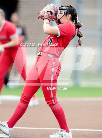 Thumbnail 3 in Marcus vs Guyer (UIL 6A Softball Regional Finals Division II) Game 2 photogallery.