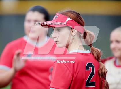 Thumbnail 2 in Marcus vs Guyer (UIL 6A Softball Regional Finals Division II) Game 2 photogallery.