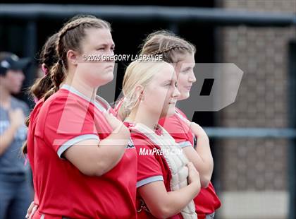 Thumbnail 2 in Marcus vs Guyer (UIL 6A Softball Regional Finals Division II) Game 2 photogallery.
