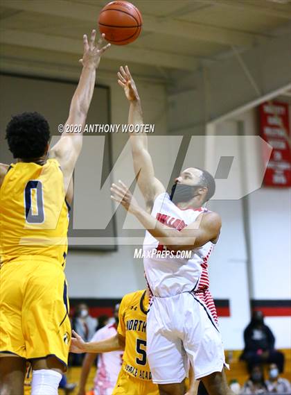 Thumbnail 2 in Berean Baptist Academy vs. Northwood Temple Academy (The BIG H.I.T. Holiday Invitational) photogallery.