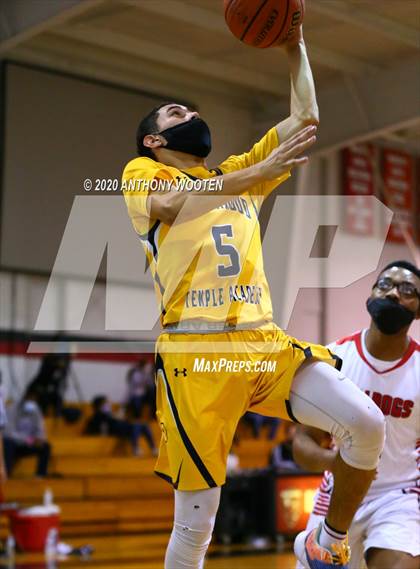 Thumbnail 3 in Berean Baptist Academy vs. Northwood Temple Academy (The BIG H.I.T. Holiday Invitational) photogallery.