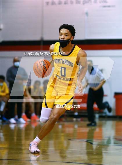 Thumbnail 3 in Berean Baptist Academy vs. Northwood Temple Academy (The BIG H.I.T. Holiday Invitational) photogallery.