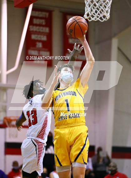 Thumbnail 2 in Berean Baptist Academy vs. Northwood Temple Academy (The BIG H.I.T. Holiday Invitational) photogallery.