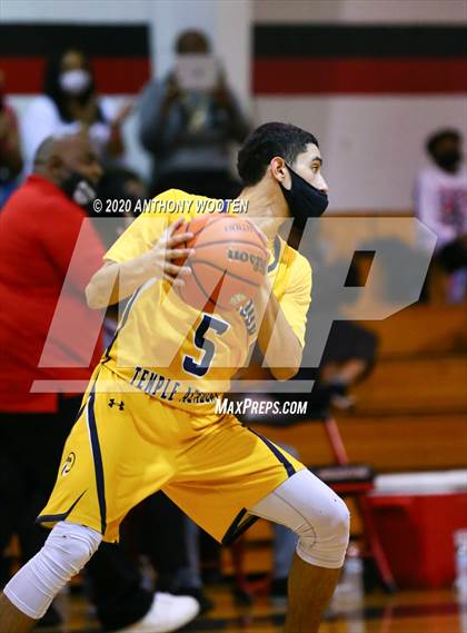 Thumbnail 2 in Berean Baptist Academy vs. Northwood Temple Academy (The BIG H.I.T. Holiday Invitational) photogallery.