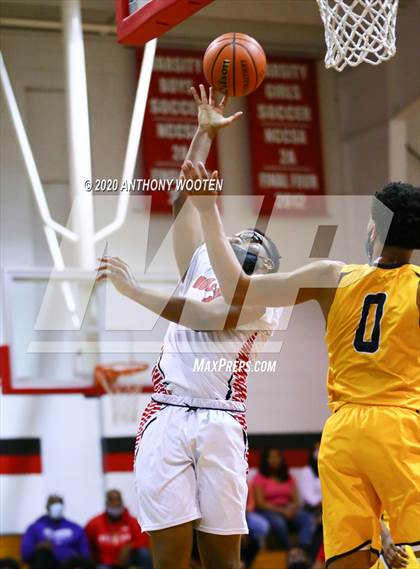 Thumbnail 1 in Berean Baptist Academy vs. Northwood Temple Academy (The BIG H.I.T. Holiday Invitational) photogallery.