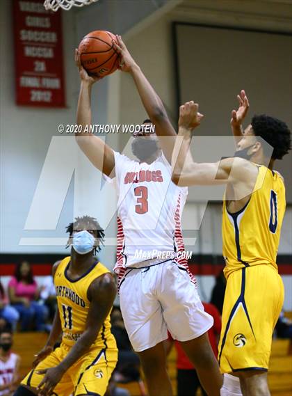 Thumbnail 3 in Berean Baptist Academy vs. Northwood Temple Academy (The BIG H.I.T. Holiday Invitational) photogallery.