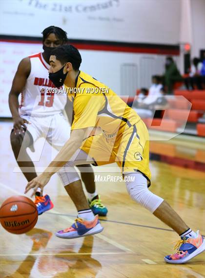 Thumbnail 2 in Berean Baptist Academy vs. Northwood Temple Academy (The BIG H.I.T. Holiday Invitational) photogallery.