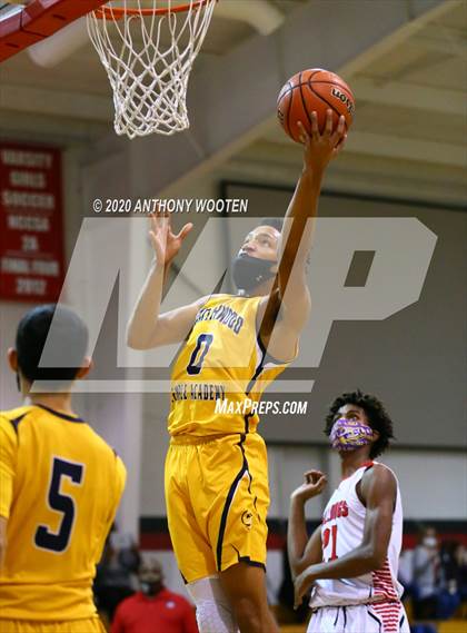 Thumbnail 1 in Berean Baptist Academy vs. Northwood Temple Academy (The BIG H.I.T. Holiday Invitational) photogallery.