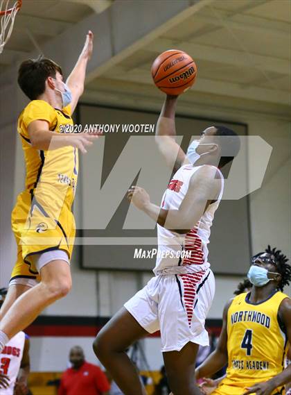 Thumbnail 2 in Berean Baptist Academy vs. Northwood Temple Academy (The BIG H.I.T. Holiday Invitational) photogallery.