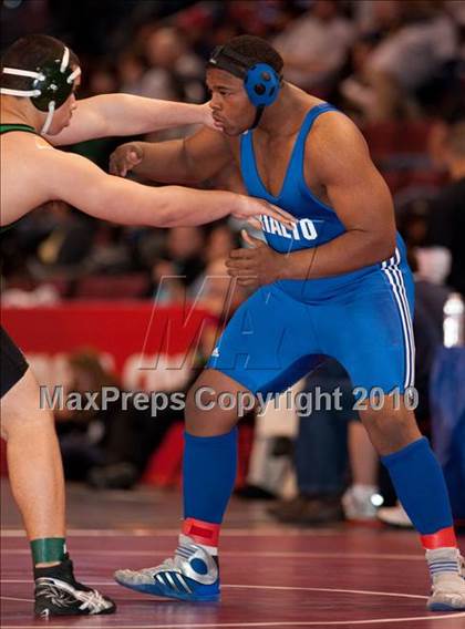 Thumbnail 1 in CIF State Wrestling Championships (Day 1 - Round 5) photogallery.
