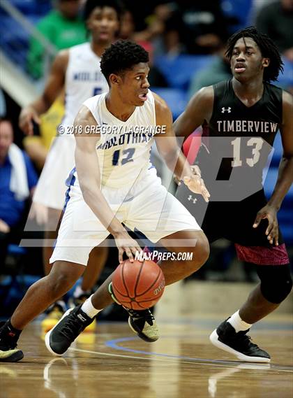 Thumbnail 1 in Mansfield Timberview vs Midlothian  photogallery.