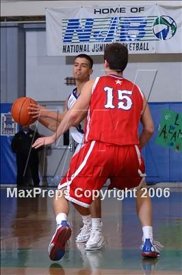 Thumbnail 1 in Los Alamitos vs Century (MLK Invitational) photogallery.