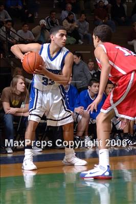 Thumbnail 3 in Los Alamitos vs Century (MLK Invitational) photogallery.