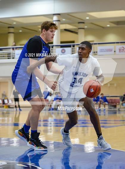 Thumbnail 2 in IMG Academy vs. Hamilton Heights Christian Academy photogallery.