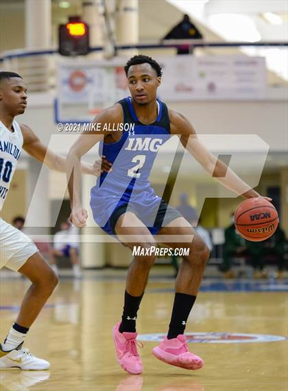 Thumbnail 2 in IMG Academy vs. Hamilton Heights Christian Academy photogallery.