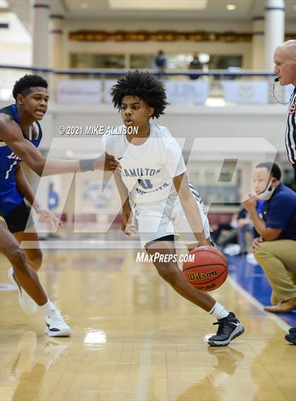 Thumbnail 3 in IMG Academy vs. Hamilton Heights Christian Academy photogallery.