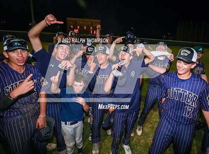 Thumbnail 2 in Sutter vs. Bradshaw Christian (CIF-SJS D5 Final) photogallery.