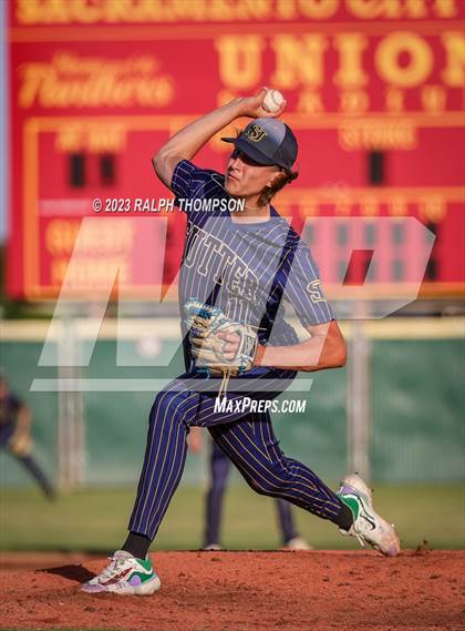 Thumbnail 2 in Sutter vs. Bradshaw Christian (CIF-SJS D5 Final) photogallery.