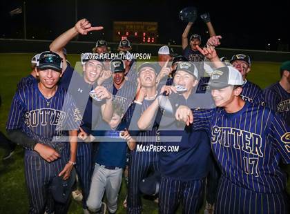 Thumbnail 3 in Sutter vs. Bradshaw Christian (CIF-SJS D5 Final) photogallery.