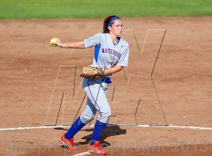 Thumbnail 3 in Waterford vs Granby Memorial (CIAC Class M Final) photogallery.