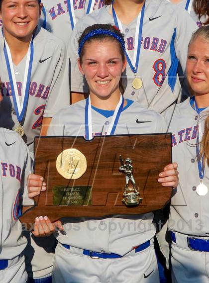 Thumbnail 1 in Waterford vs Granby Memorial (CIAC Class M Final) photogallery.