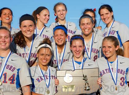 Thumbnail 2 in Waterford vs Granby Memorial (CIAC Class M Final) photogallery.