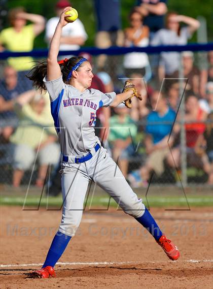 Thumbnail 1 in Waterford vs Granby Memorial (CIAC Class M Final) photogallery.