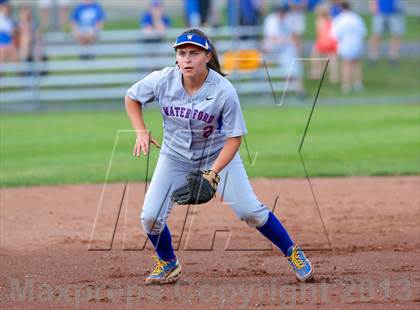 Thumbnail 3 in Waterford vs Granby Memorial (CIAC Class M Final) photogallery.