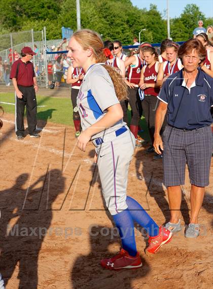 Thumbnail 2 in Waterford vs Granby Memorial (CIAC Class M Final) photogallery.