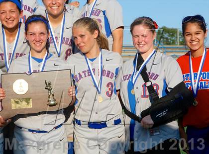 Thumbnail 1 in Waterford vs Granby Memorial (CIAC Class M Final) photogallery.