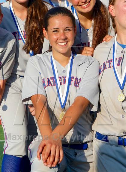 Thumbnail 3 in Waterford vs Granby Memorial (CIAC Class M Final) photogallery.