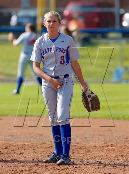 Thumbnail 3 in Waterford vs Granby Memorial (CIAC Class M Final) photogallery.