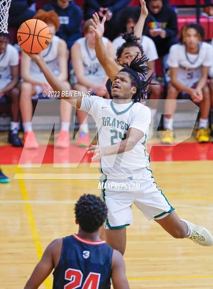 Thumbnail 1 in Sandy Creek vs Grayson (Hard in the Paint) photogallery.